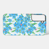Vergiss mich nicht Blume und Ladybugs Samsung Galaxy Hülle (Rückseite (Horizontal))