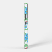 Vergiss mich nicht Blume und Ladybugs Samsung Galaxy Hülle (Rechte Seite)