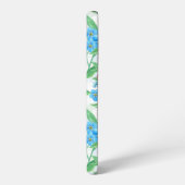 Vergiss mich nicht Blume und Ladybugs Samsung Galaxy Hülle (Linke Seite)