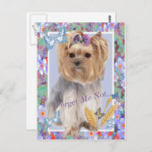 Vergiss mich nicht, deine Karten (Vorne/Hinten)