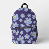 Vergiss mich nicht, den Backpack zu entwerfen Bedruckter Rucksack (Vorderseite)