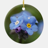 Vergiss mich nicht für immer und immer! keramik ornament (Hinten)