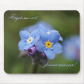 Vergiss mich nicht für immer und immer! mousepad (Vorne)