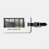 Vergiss mich nicht gepäckanhänger (Vorderseite horizontal)