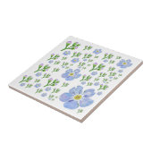 Vergiss mich nicht Keramik Tile Fliese (Seite)