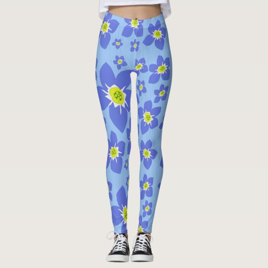 Vergiss mich nicht Leggings (Vorderseite)