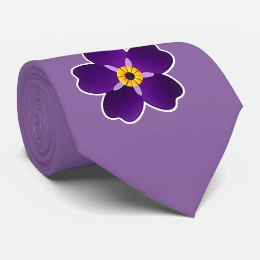 Vergiss mich nicht, Neck Tie Krawatte (Gerollt)