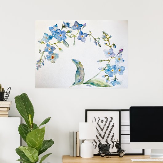 Vergiss mich nicht poster (Heimbüro)