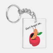 Vergiss mich nicht schlüsselanhänger (Vorderseite links)