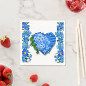 Vergiss mich nicht serviette (Beispiel)