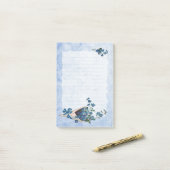 Vergiss mich Nots Post-it Klebezettel (Auf Schreibtisch)