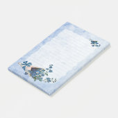 Vergiss mich Nots Post-it Klebezettel (angewinkelt)