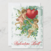 Vergiss mir den Knoten Valentine Einladung (Vorderseite)