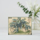 Vergiss mir nicht, Geburtstag zu fahren Postkarte (Stehend Vorderseite)