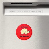 Vergiss nicht, dass der Herd an ist! Magnet (In Situ (Geschirrspüler))