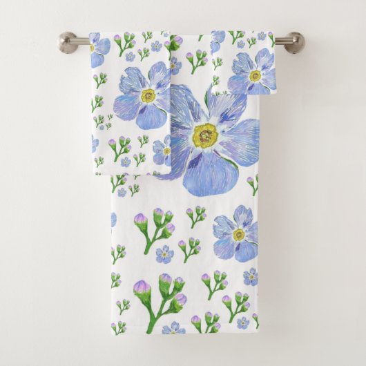 Vergiss nicht, dass ich kein Design auf Badhandtuch Set (Insitu)