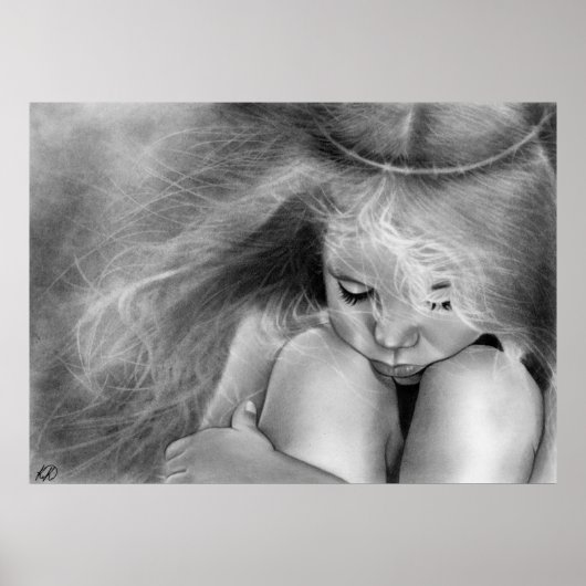 Vergiss nicht, dass ich kein Engel Print/Poster an Poster (Vorne)