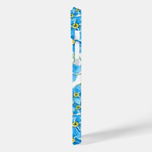 Vergiss nicht, dass ich kein nahtloses Blumenmuste Case-Mate iPhone Hülle (Rückseite / Links)