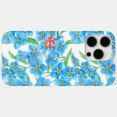 Vergiss nicht, dass ich kein nahtloses Blumenmuste Case-Mate iPhone Hülle (Rückseite (Horizontal))