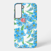 Vergiss nicht, dass ich kein nahtloses Blumenmuste Samsung Galaxy Hülle (Rückseite)