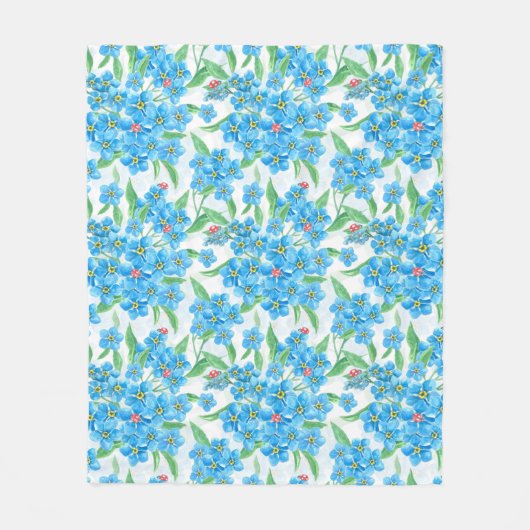 Vergiss nicht, dass ich kein nahtloses Muster habe Fleecedecke (Vorderseite)