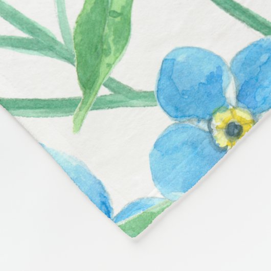 Vergiss nicht, dass ich kein nahtloses Muster habe Fleecedecke (Ecke)