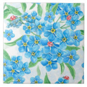 Vergiss nicht, dass ich kein nahtloses Muster habe Fliese (Vorderseite)