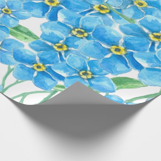 Vergiss nicht, dass ich kein nahtloses Muster habe Geschenkpapier (Ecke)