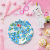 Vergiss nicht, dass ich kein nahtloses Muster habe Pappteller (Party)