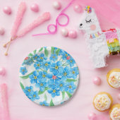 Vergiss nicht, dass ich kein nahtloses Muster habe Pappteller (Party)