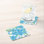 Vergiss nicht, dass ich kein nahtloses Muster habe Rechteckiger Pappuntersetzer (Vor Ort)