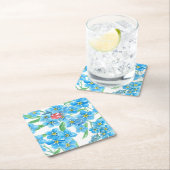 Vergiss nicht, dass ich kein nahtloses Muster habe Rechteckiger Pappuntersetzer (Vor Ort)