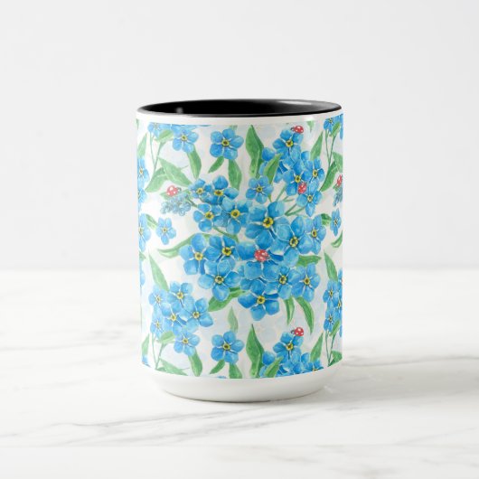 Vergiss nicht, dass ich kein nahtloses Muster habe Tasse (Zentrum)