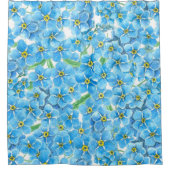 Vergiss nicht, dass ich keine Aquarellfarbe habe Duschvorhang (Vorderseite)