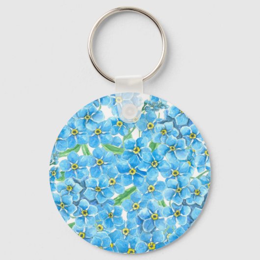 Vergiss nicht, dass ich keine Aquarellfarbe habe Schlüsselanhänger (Vorderseite)