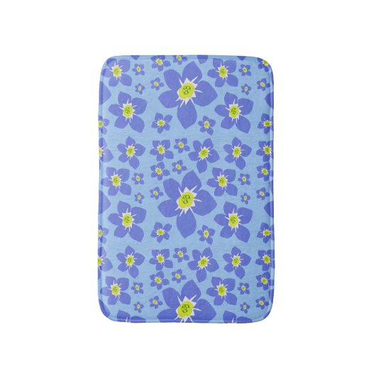 Vergiss nicht, dass ich keine Blume-Badematte habe Badematte (Vorderseite Vertikal)