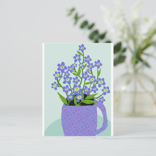 Vergiss nicht, dass ich keine Postkarte habe (Stehend Vorderseite)