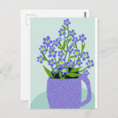 Vergiss nicht, dass ich keine Postkarte habe (Vorne/Hinten)