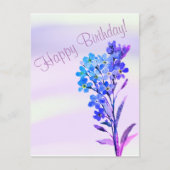 Vergiss nicht, dass ich keine Postkarte habe (Vorderseite)