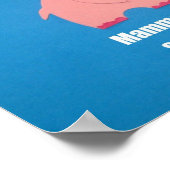 Vergiss nicht, dass Mammogramm rette. Poster (Ecke)