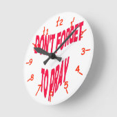 Vergiss nicht, die Uhr zu beten (Winkel)