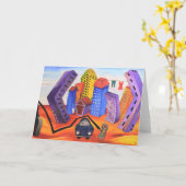 Vergiss nicht die Wash-Grußkarte Karte (Gelbe Blume)