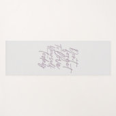 Vergiss nicht, dir heute die Liebe Yoga Mat Yogamatte (Vorderseite (Horizontal))