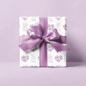 Vergiss nicht, dir heute selbst Liebe zu schenken Geschenkpapier Set