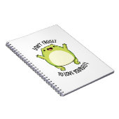 Vergiss nicht, dir selbst einen lustigen Froschpuf Notizblock (Rechte Seite)