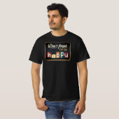 Vergiss nicht, glücklich zu sein T-Shirt (Vorne ganz)