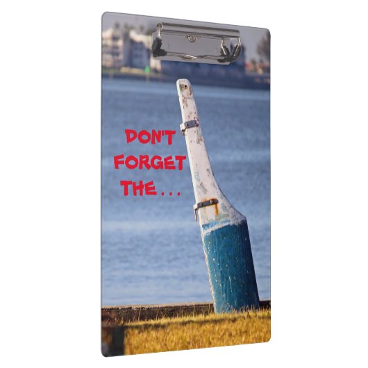 Vergiss nicht ... klemmbrett (Rechts)