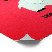 Vergiss nicht: Liebe deinen Nachbarn wie dich selb Poster (Ecke)