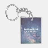 Vergiss nicht nachzuschauen schlüsselanhänger (Vorderseite links)