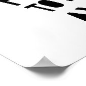 Vergiss nicht, Phantastisch zu sein Poster (Ecke)